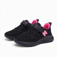 thumbnail image 2 of Zuwimk Boys Girls Shoes Kids Tennis Running Gym Athletic Sneakers Breathable Lightweight for Little Big Kid(Hot Pink,7-8 Years), 2 of 9