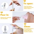 thumbnail image 5 of ACDANC Mini Perfume Sample Bottles,10 Pack 5 Ml Plastic Small Perfume Spray Bottle,Fine Mist,Portable Perfume Travel Refillable Bottle,Upgraded Atomizer Sprayer for Perfume,Clear, 5 of 7