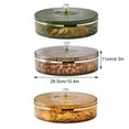 thumbnail image 4 of Inteprter Bandeja de de fruta de almacenamiento conveniente para una fácil limpieza y elegante caja de fruta fácil de limpiar segura Organizadores de utensilios de cocina verde, 4 of 6