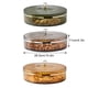 thumbnail image 5 of Bearachild Bandeja para platos de frutas, almacenamiento práctico multiusos con elegante caja fuerte para frutas, fácil de limpiar Organizadores de utensilios de cocina verde, 5 of 6