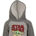 thumbnail image 4 of Star Wars The Child Little Boys Fleece Hoodie and Pants Outfit Set Infant to Big Kid, 4 of 5