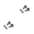 thumbnail image 4 of Vogacara 2 piezas de copa de dirección de coche RC, copas delanteras para vehículos, reparación de juguetes para automóviles, accesorios Type2 NO2, 4 of 6