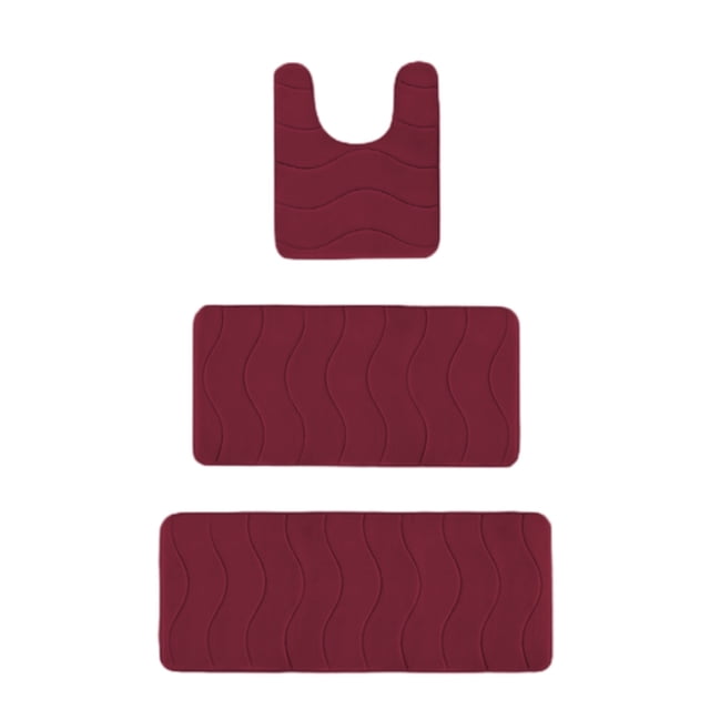 Yhmxh Alfombrillas de baño para baño Alfombra de baño Felpudos antideslizantes para baño, felpudos para dormitorio, alfombras para el hogar, felpudos absorbentes para baño Decoración del baño