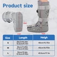 thumbnail image 2 of Air CAM Walking Boot for Broken Foot Orthopedic Boot for Stress Fracture, 2 of 7