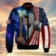 thumbnail image 2 of Chaqueta con estampado 3D de Jesucristo para hombre y mujer, moda urbana, informal, de manga larga, con diseños modernos, estilo Harajuku, ropa de gran tamaño para hombre, 6XL, 2 of 5