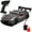 black, variant on 2.4G children's remote control car RC four-wheel drive drift car variable speed toy car boy model high-speed racing GTR, children's toy car collection, boy birthday gift
