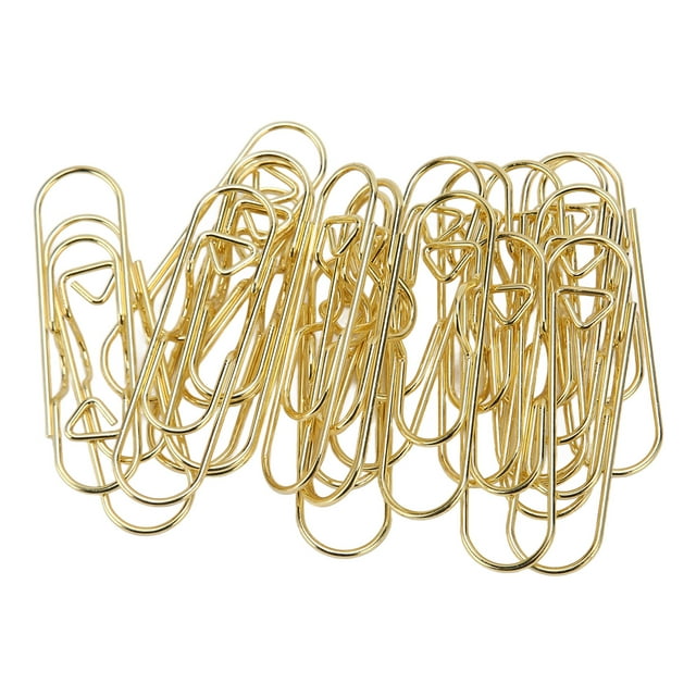 40 Uds Clip de bolígrafo de Metal multiusos estilo Simple Clip de soporte de bolígrafo para cuadernos diarios calendarios planificador dorado