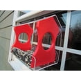 thumbnail image 4 of JCs Wildlife Diner 9 Window Bird Feeder - Holds 3 Cups (Red), 4 of 5