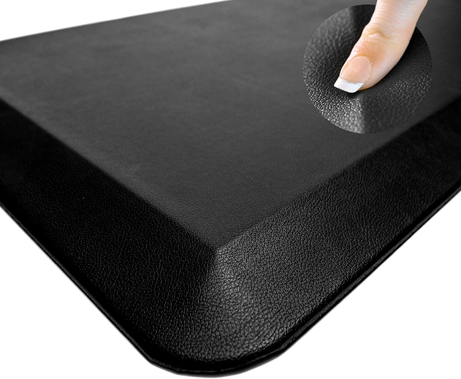 Sky Solutions Anti Fatigue Floor Mat - 3/4 Thick Cushioned Kitchen Rug,  Standing Desk Mat - Comfort at Home, Office, Garage - Non Slip, Durable and  Stain Resis…