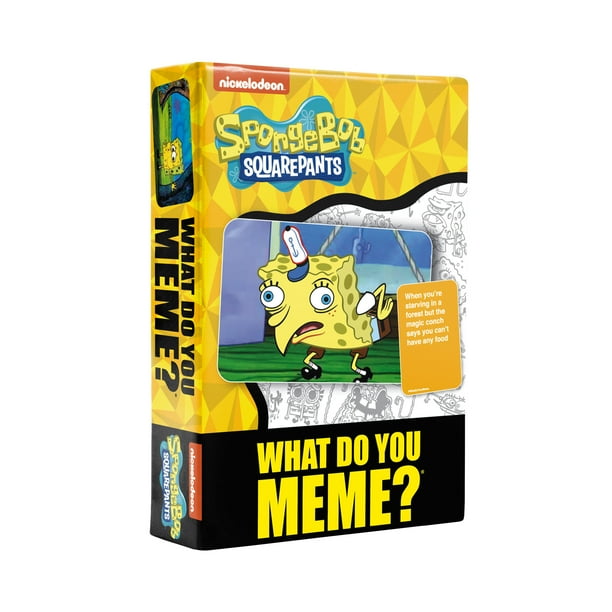 Spongebob Expansion Pack Card Game for What Do You Meme?® Core Adult Party Game & Family Game Spongebob Expansion Pack Card Game for What Do You Meme?® Core Adult Party Game & Family Game