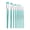 D, variant on 10PCS Face Paint Brushes Set, Professional Wood Handle Body Painting Brush Kit with Fine Nylon Bristles, 10 Sizes for Detailed Artwork, Party, Festival, Cosplay, Halloween Makeup Supplies
