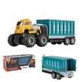 thumbnail image 2 of Godderr 3+ Years Old Boys Large Alloy Toys Car,Kids Boys Large Engineering Vehicle Toys Car,Baby Boys Inertia Toys Car,Dumper Car Toys, 2 of 6