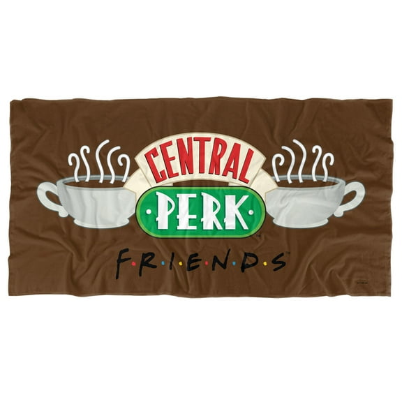 Friends Central Perk Officially Licensed Beach Towel 30' X 60'