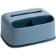 thumbnail image 1 of Dispensador de pañuelos Caja dispensadora de pañuelos rectangular con caja dispensadora de pañuelos faciales de plástico que puede almacenar y colocar pañuelos (azul), 1 of 5