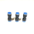 thumbnail image 4 of Acoplador de recta de tubo de conexión de empuje neumático de aire de 3 piezas de 6 mm 6mm kusrkot Conector recto, 4 of 8