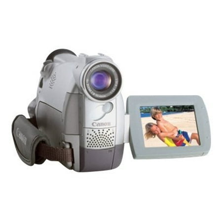 Canon ZR40 - Camcorder - 460 KP - 18x optical zoom - Mini DV - metallic silver