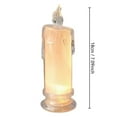 thumbnail image 3 of LED Flameless Candles, LED Transparent Pillar Candles For Holiday Decoration, 3 of 5