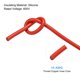 thumbnail image 3 of Cable de Silicona 10AWG 10 Calibre Flexible Estañado Cobre Estándar Alta-Temperatura Rojo 3,0 m Unique Bargains, 3 of 7
