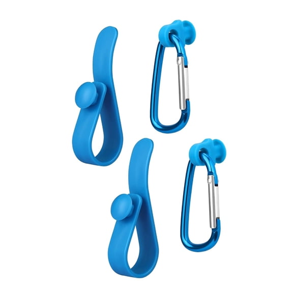 Pack Of 4 Durable Keychain Carabiner Accessories For Versatile Storage Needs