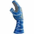 thumbnail image 4 of Fish Monkey Gloves Half Finger Guide Glove, Blue Water, XL, 4 of 11