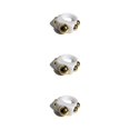thumbnail image 1 of Youkk Belles Bagues en Or Déclaration pour Femmes à la Mode Bagues Durables pour Femmes Blanc 3Set, 1 of 6