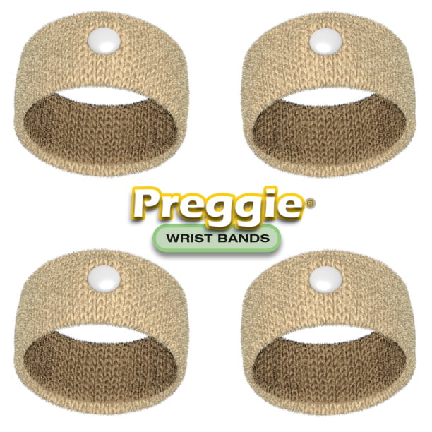 Preggie Wrist Bands Morning Sickness Relief, Acupressure Wristbands, 2