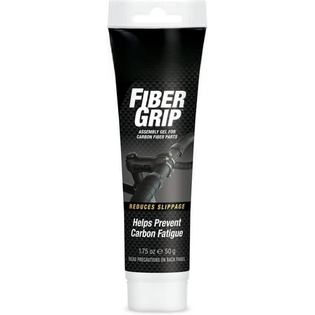 Fiber Grip Carbon Fiber Bicycle Assembly Gel, 1.75-Ounce Tube