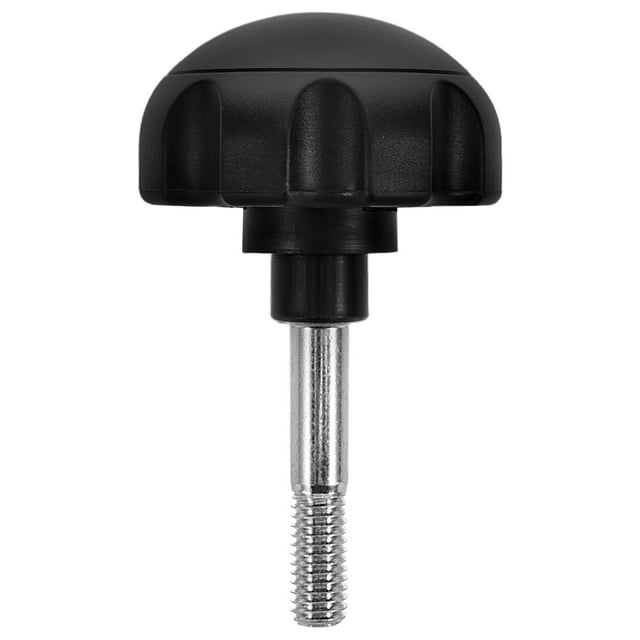 BRIGHTFUFU Pomo De Ajuste Plástico Para Estática Y Máquina Elíptica Color Negro