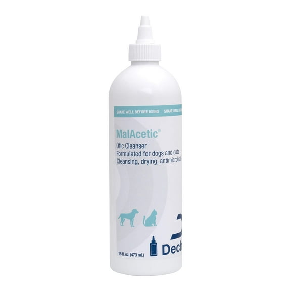 MalAcetic Otic Cleanser for Dogs and Cats, 16 oz