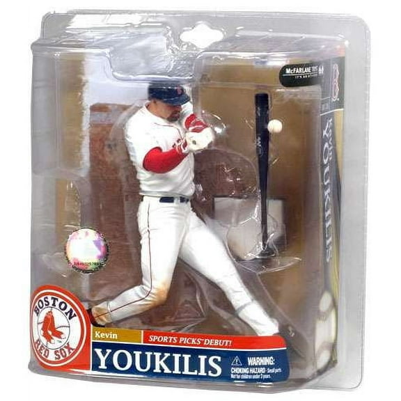 Kevin Youkilis Action Figure White Jersey MLB  Boston Red Sox
