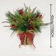 thumbnail image 3 of Bewildely Cesta decorativa navideña de plástico resistente para una elegancia duradera Kits de decoración para fiestas, 3 of 6
