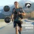 thumbnail image 3 of KFFKFF 30 lbs Adjustable Weight Vest with Safety Reflective Stripes, Secure Buckle Closure, Ideal for Men and Women, Enhances Workouts Including Strength Training, Running, and Fitness Activities, 3 of 9