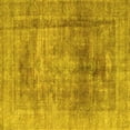 thumbnail image 1 of Ahgly Company Indoor Square Persian Yellow Traditional Area Rugs, 5' Square, 1 of 4