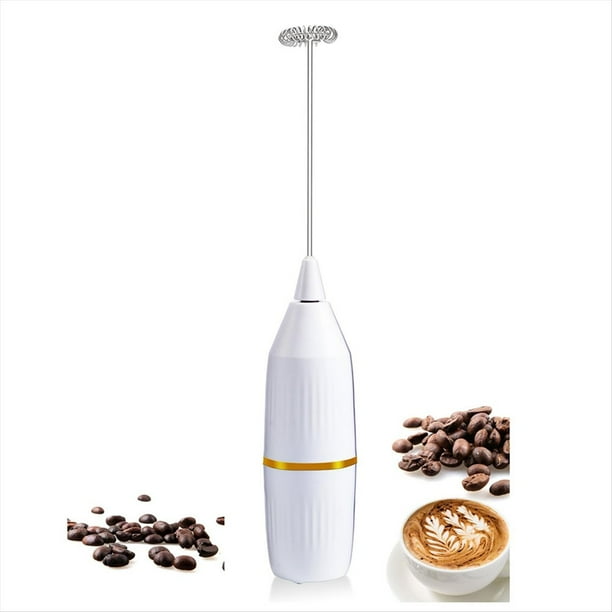 , Máquina de Espuma de Mano, Mezclador de Bebidas y Licuadora de Café, Espumador para Accesorios de Barra de Café, Café con Leche, Capuchino