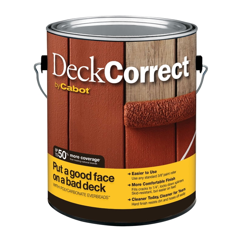 1 gal Cabot Stains 25200 Tint Base Deck Correct Deck Coating