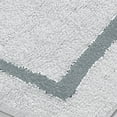 thumbnail image 3 of Modern Threads Geometric Silver Cotton Indoor Rug Runner, 2' x 5', 3 of 3