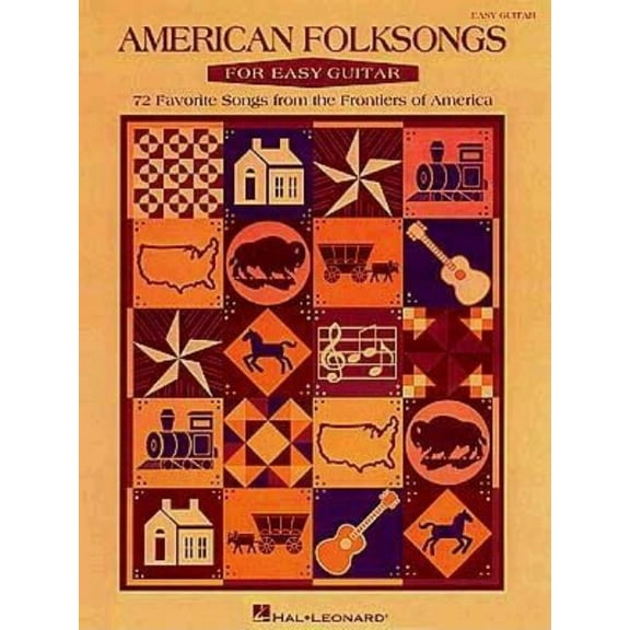 American Folksongs for Easy Guitar, (Paperback)