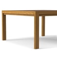 thumbnail image 6 of Simpli Home Wilson 54 inch x 54 inch Square Transitional Dining Table in Oak Veneer, 6 of 9