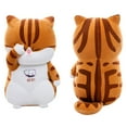 thumbnail image 2 of 12" Plush Waist Cushion Pillow with Face - Soft Emotional Support Stuffed Toy, Cuddly Lower Back Rest for Desk, Chair, Car & Sleep, Cute Home Decor Gift As show, 2 of 9