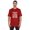 Red, variant on Inkmeso Men's Graphic Printed I Asked God For Best Friend He Sent Me My Son Tshirt Crew Neck Tee For Father Son Love