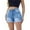 Blue3, variant on Dndif Clearance! Jean Shorts Womens 2025 New Women's Denim Shorts Fashion Y2 Denim Shorts Lounge Shorts Women Blue1 L
