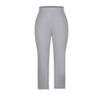 thumbnail image 6 of QATAINLAV Wide Leg Cropped Yoga Pants for Women High Waisted Casual 3/4 Length Workout Pants Summer Loungewear Gray XL, 6 of 7