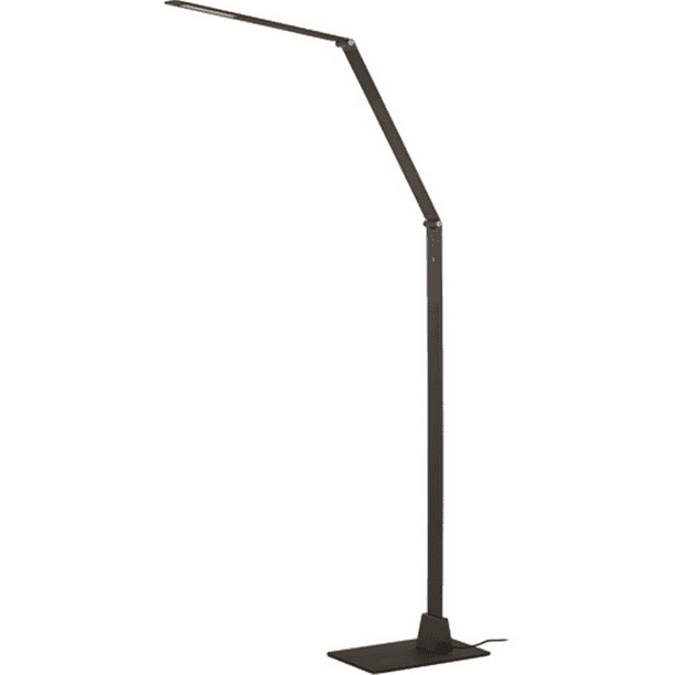 Electrix Slim Line Z Floor Lamp 38 Stand Blue Gray Finish 900 Lumens 3000k Color Temp 3 Way Touch Switch 10c 014 Com Electrix Slim Line Z Floor Lamp 38, Touch Switch Floor Lamp