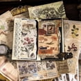 thumbnail image 5 of Papel Adhesivo Washi Estético Vintage para Álbumes de Recortes, 40 Hojas de Libro Efímero para Diario Artístico,C, 5 of 5