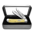 thumbnail image 4 of Case XX Knives Daughter's First Yellow Delrin Mini Trapper Stainless Pocket Knife CA-D/Y, 4 of 5