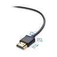 thumbnail image 3 of Cable Matters Ultra Slim HDMI Cable with RedMere Technology - 10 Feet, 3 of 3