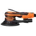 thumbnail image 2 of STAWAY 5 & 6-Inch Brushless Random Orbital Sander, 10,000 RPM, 6-Speed Control, Ergonomic Design, Efficient Dust Collection, Perfect for Wood & Metal, 2 of 9