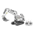 thumbnail image 1 of Juguete Maquina Retro Excavadora Auto Control Remoto Blanco, 1 of 8