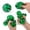 E001- Green, variant on Bubble-Filled Watermelon Squishy Stress Ball, Silicone Sensory Fidget with Flexible, Moldable design, Squishy Fidget toys for Quiet Focus, Stress Balls for Adults During Long
