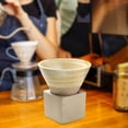 thumbnail image 3 of kurtrusly Pottery Tea Cup Hand Crafted Kung Fu Tea 100ml for Tea Lover Indoor Outdoor Light Yellow, 3 of 8